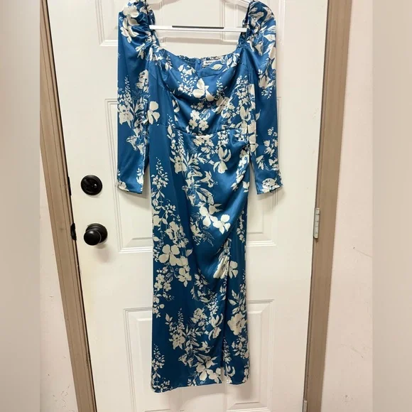 Reformation Gloriana floral-print Silk Dress - Picture 5 of 11